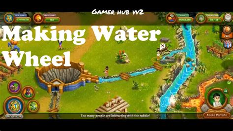 How to make Water Wheel for Reservoir Puzzle 22 Chapter 2 : .